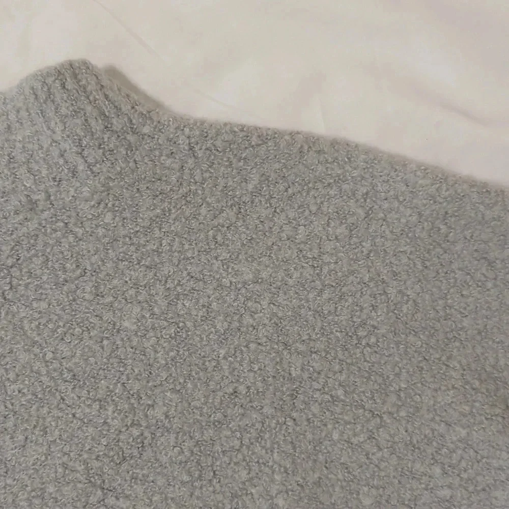 Saks Fifth Avenue Wool Sweater Mock Neck Sweater, Color Gray Size XL - Picture 9 of 12